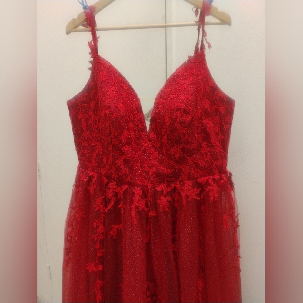 Glitter Tulle Ladies Dress